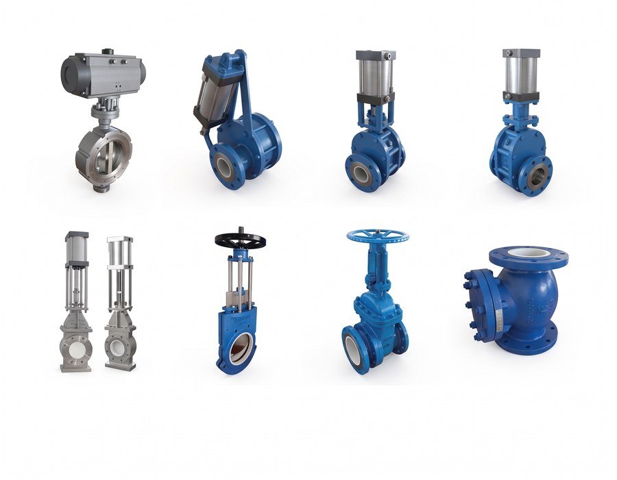 Cut-away view of a ceramic-lined ball valve showing the ceramic ball, seats and stem packing